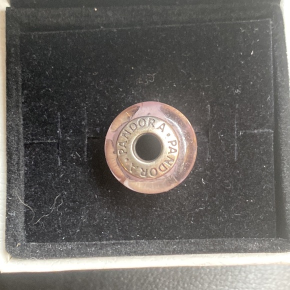 Pandora Glass Purple Charm - Picture 2 of 4